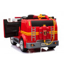 Wóz Strażacki na Akumulator Czerwony Dla Dzieci Pilot