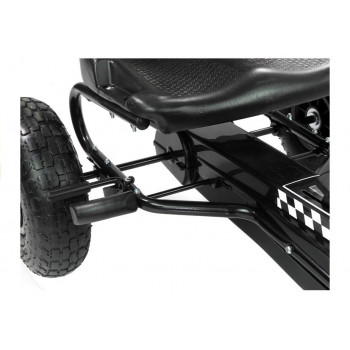 Gokart Czarny A-15 Pompowane Koła