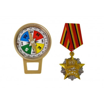 Zestaw Wojskowy z Akcesoriami Pistolet Nóż Lornetka Słuchawki Gwizdek Krótkofalówka