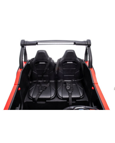 Auto Na Akumulator S618 Czerwone 4x4