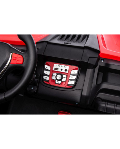 Auto Na Akumulator S618 Czerwone 4x4