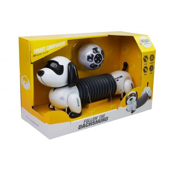 Interaktywny Pies Robot Zdalnie Sterowany Muzyka Dźwięk Pilot Piłka