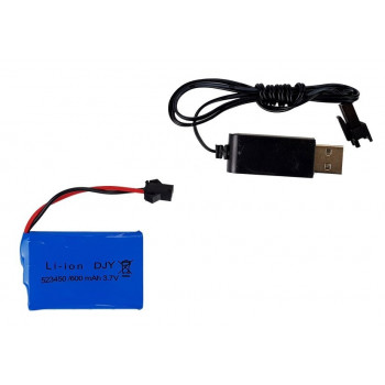 Pistolet Wyrzutnia Autko 2 w 1 Zdalnie Sterowany Piankowe Krążki Biały 2,4 G