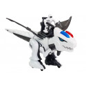 Dinozaur Tyranozaur Robot Interaktywny Zdalnie Sterowany K18 Programowanie Biały
