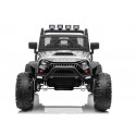 Auto na akumulator Jeep JC666 Srebrny Lakierowany