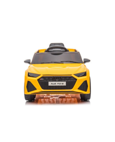 Pojazd na Akumulator Audi RS6 BRD-2118 Żółty