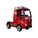 Auto na Akumulator Mercedes Actros Czerwony Lakierowany MP4