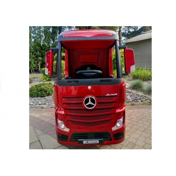 Auto na Akumulator Mercedes Actros Czerwony Lakierowany MP4