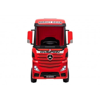 Auto na Akumulator Mercedes Actros Czerwony Lakierowany MP4