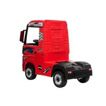 Auto na Akumulator Mercedes Actros Czerwony Lakierowany MP4