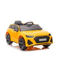 Pojazd na Akumulator Audi RS6 BRD-2118 Żółty