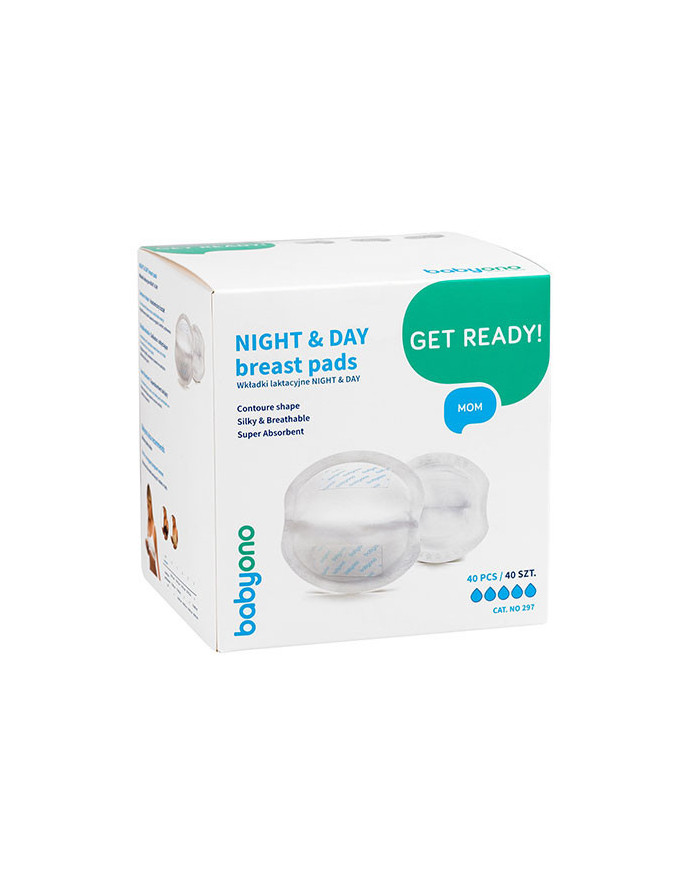 Wkładki laktacyjne NIGHT & DAY 40 szt BabyOno