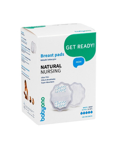 Wkładki laktacyjne NATURAL NURSING 24 szt BabyOno