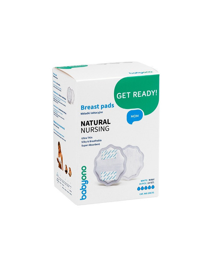 Wkładki laktacyjne NATURAL NURSING 24 szt BabyOno