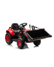 Traktor Na Akumulator Z łyżką BW-X002A Czerwony