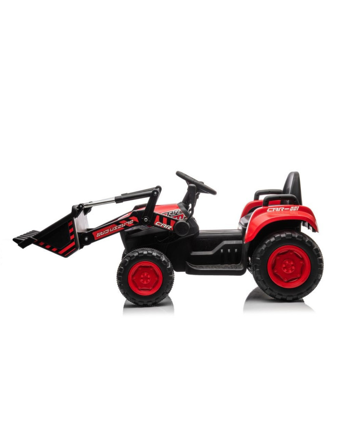 Traktor Na Akumulator Z łyżką BW-X002A Czerwony