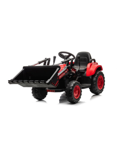 Traktor Na Akumulator Z łyżką BW-X002A Czerwony