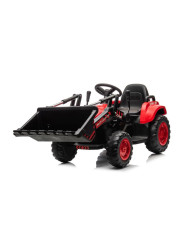 Traktor Na Akumulator Z łyżką BW-X002A Czerwony