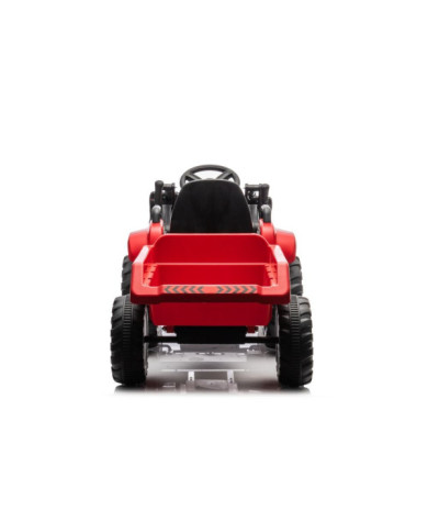 Traktor Na Akumulator Z łyżką BW-X002A Czerwony