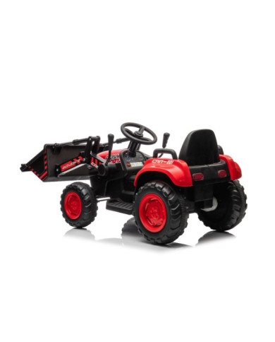 Traktor Na Akumulator Z łyżką BW-X002A Czerwony