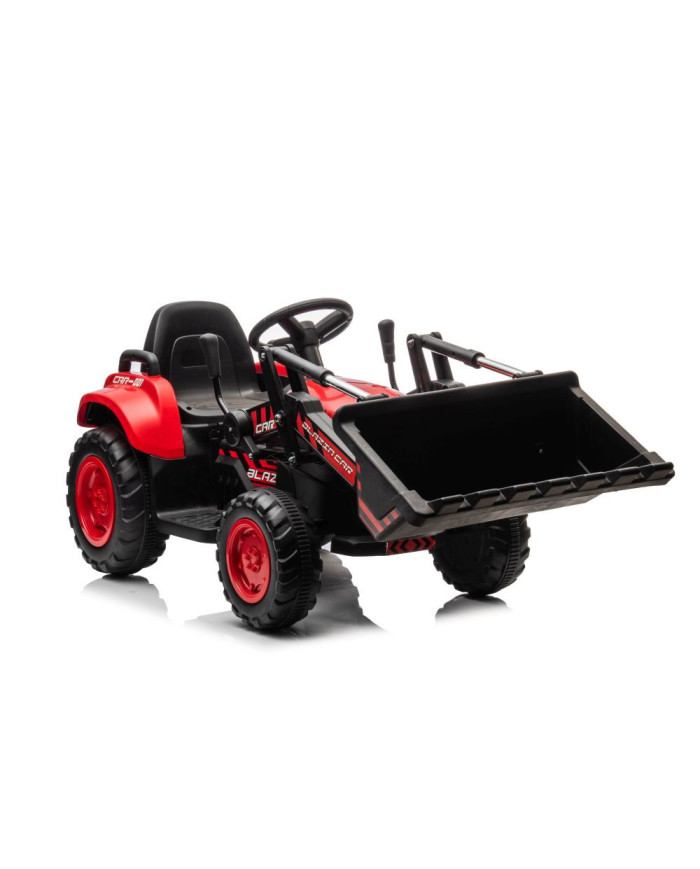 Traktor Na Akumulator Z łyżką BW-X002A Czerwony
