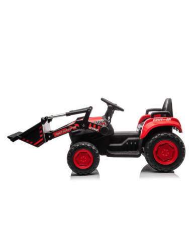 Traktor Na Akumulator Z łyżką BW-X002A Czerwony