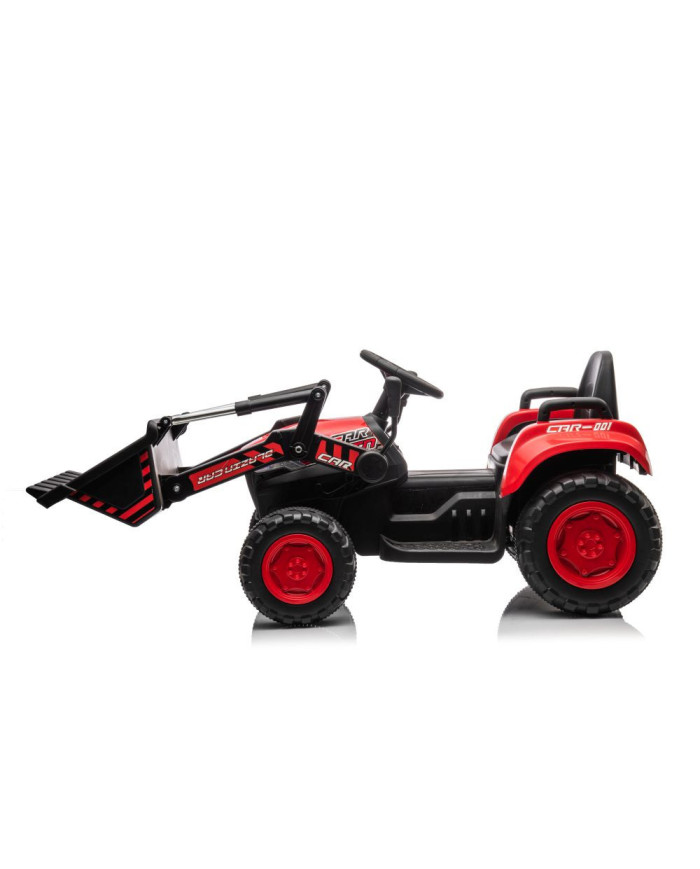 Traktor Na Akumulator Z łyżką BW-X002A Czerwony