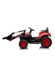 Traktor Na Akumulator Z łyżką BW-X002A Czerwony