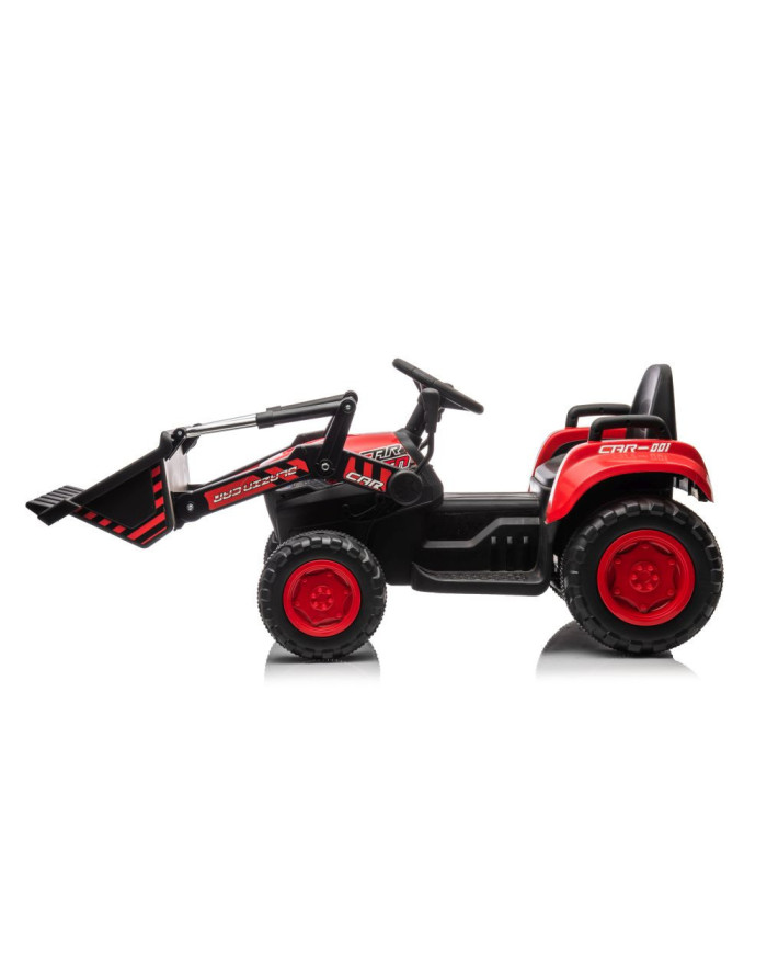 Traktor Na Akumulator Z łyżką BW-X002A Czerwony