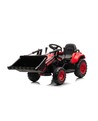 Traktor Na Akumulator Z łyżką BW-X002A Czerwony