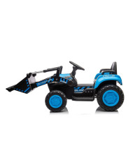 Traktor Na Akumulator Z Łyżką BW-X002A Niebieski