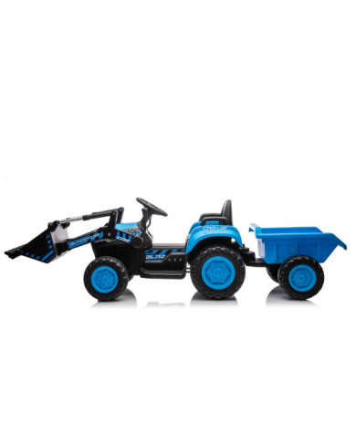 Traktor Na Akumulator Z Łyżką BW-X002A Niebieski