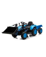 Traktor Na Akumulator Z Łyżką BW-X002A Niebieski