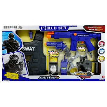 Zestaw Policyjny Karabin Odgłosy Strzelania Naciąg