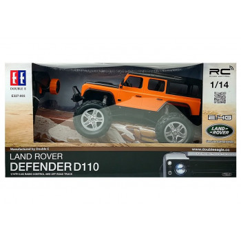 Auto Zdalnie Sterowane Land Rover Defender R/C Pomarańczowe 1:14