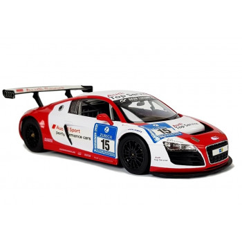 Auto R/C Audi R8 LMS Rastar 1:14 Biało-Czerwone