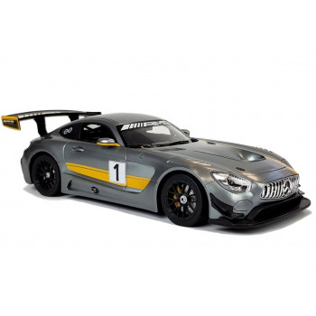 Auto R/C Mercedes AMG GT3 Rastar 1:14 Szare na pilota