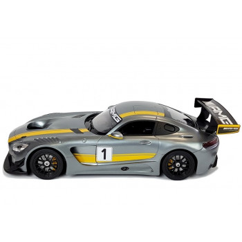 Auto R/C Mercedes AMG GT3 Rastar 1:14 Szare na pilota