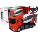 Auto R/C Mercedes-Benz Arocs Rastar 1:14 Czerwone na Pilota