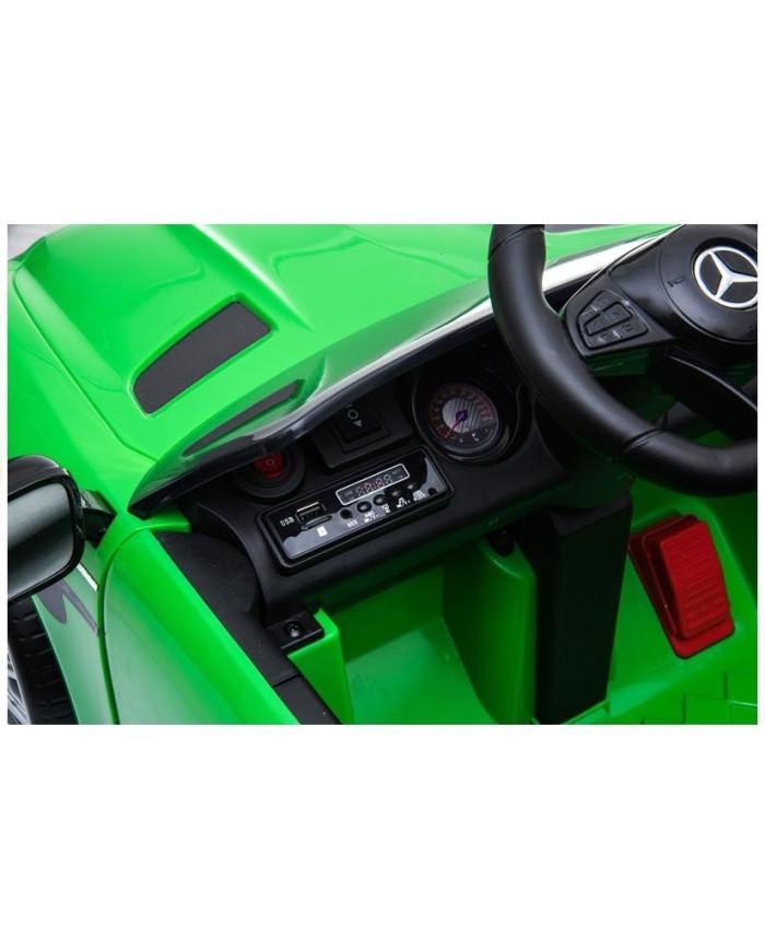 Auto na Akumulator Mercedes GTR Zielony