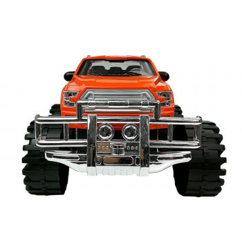 Zestaw Pojazdów Monster Truck Czarny Laweta 58 cm
