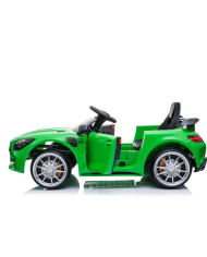 Auto Pojazd Na Akumulator Mercedes GT R Dla Dzieci Światła LED MP3 Zielony