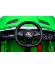 Auto Pojazd Na Akumulator Mercedes GT R Dla Dzieci Światła LED MP3 Zielony