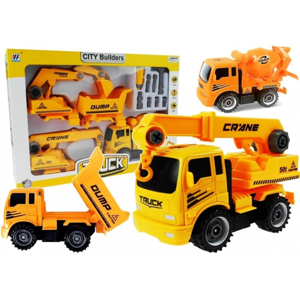 Zestaw Pojazdów Do Rozkręcania Betoniarka Wywrotka