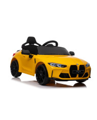 Auto Na Akumulator Bmw M4 Zółte