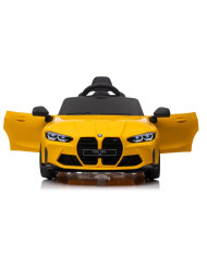 Auto Na Akumulator Bmw M4 Zółte