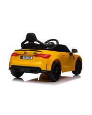 Auto Na Akumulator Bmw M4 Zółte