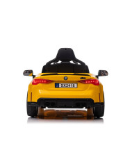 Auto Na Akumulator Bmw M4 Zółte