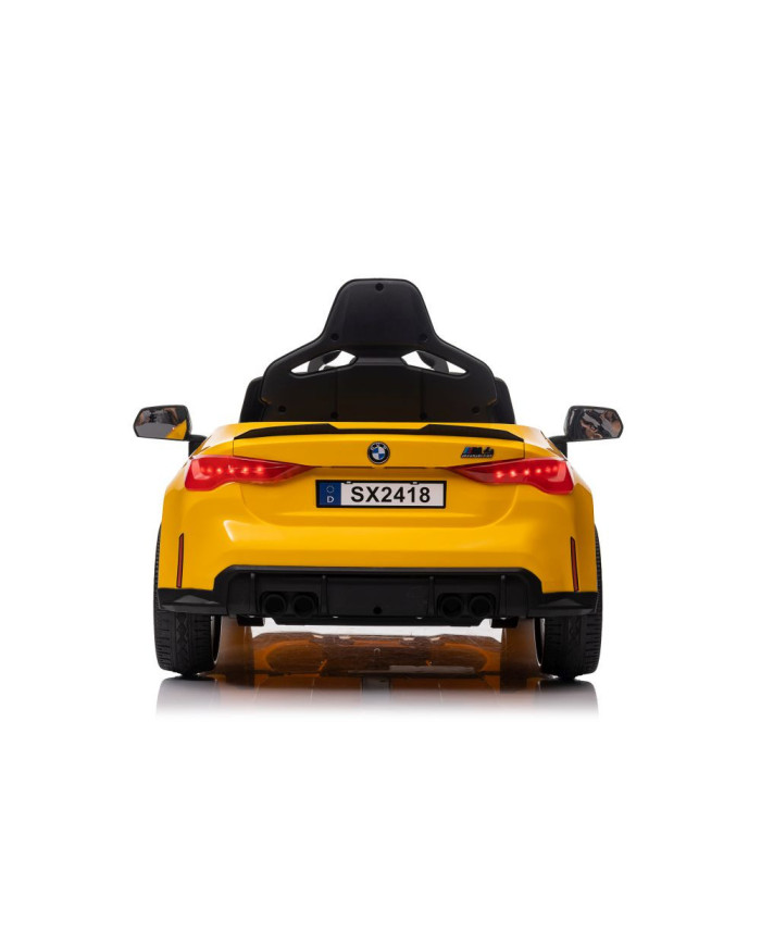 Auto Na Akumulator Bmw M4 Zółte