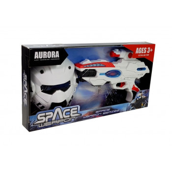 Kosmiczny Pistolet Laserowy z Maską Space
